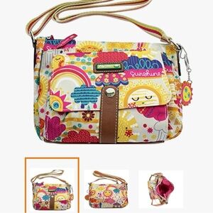 LILY BLOOM CRISTINA CROSSBODY Bag charm SPRING SHOWERS Coastalcore Preppy purse